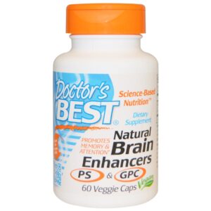 Natural Brain Enhancers PS & GPC (60 Veggie Caps) - Doctor&apos;s Best