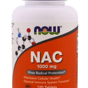 NAC 1000 mg (120 tablets) - Now Foods