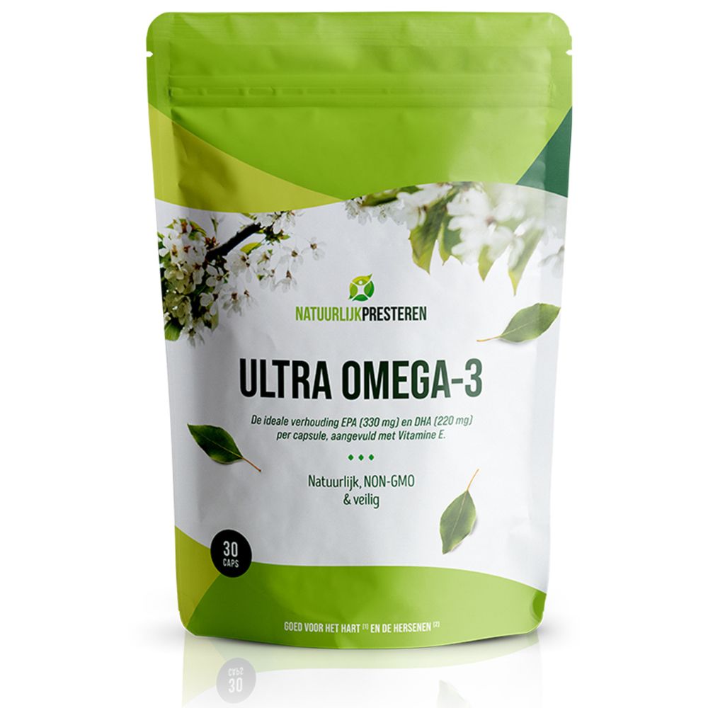 Ultra Omega3 Visolie capsules 1 capsule per dag hoge dosering
