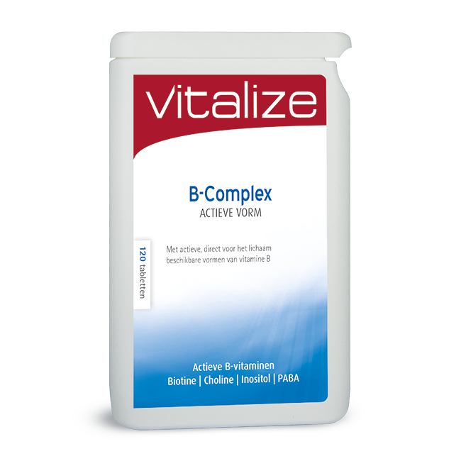 Vitalize B-Complex Actieve vorm 120 tabletten
