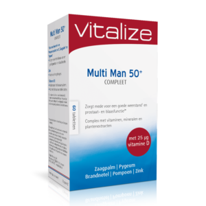 Vitalize Multi Man 50+ Compleet 60 tabletten