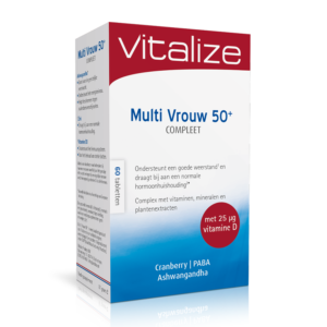 Vitalize Multi Vrouw 50+ Compleet 60 tabletten