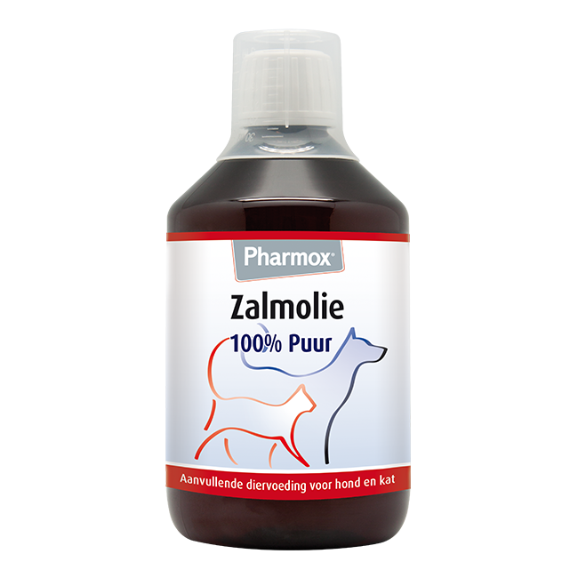 Pharmox Hond&Kat Zalmolie 425 ml