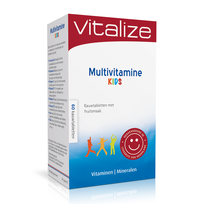 Vitalize Multivitamine Kids 60 kauwtabletten