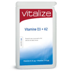 Vitamine D3 + K2 365 capsules