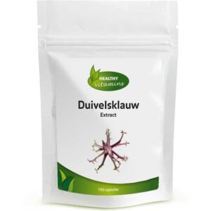 Duivelsklauwextract | 100 capsules | 8:1-extract | Vitaminesperpost.nl