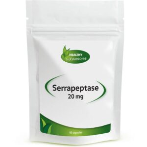 Serrapeptase 20 mg - 60 capsules - Vitaminesperpost.nl