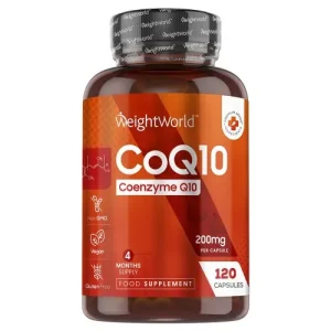 CoQ10 Ubiquinone capsules - 200 mg 120 Capsules