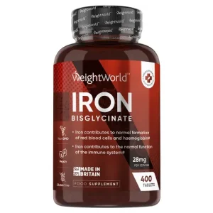 IJzertabletten 14 mg - 365 tabletten - 1 jaar voorraad - Vegan ijzersupplement